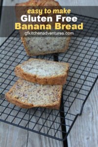 Gluten Free Dairy Free Banana Bread