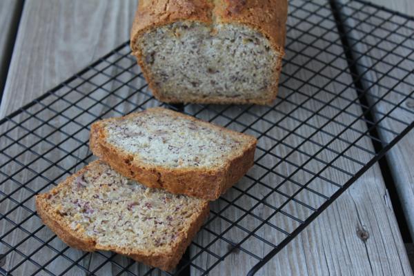 Gluten Free Dairy Free Banana Bread