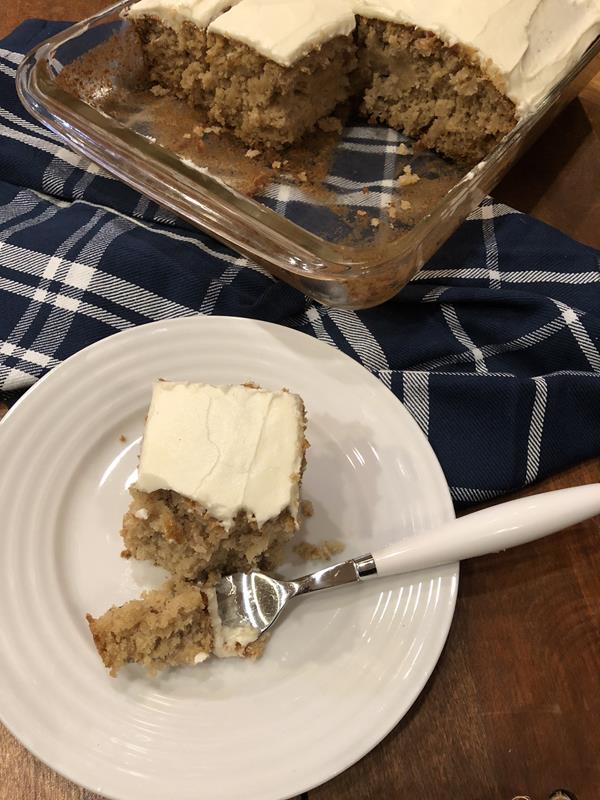 Gluten Free Applesauce Cake