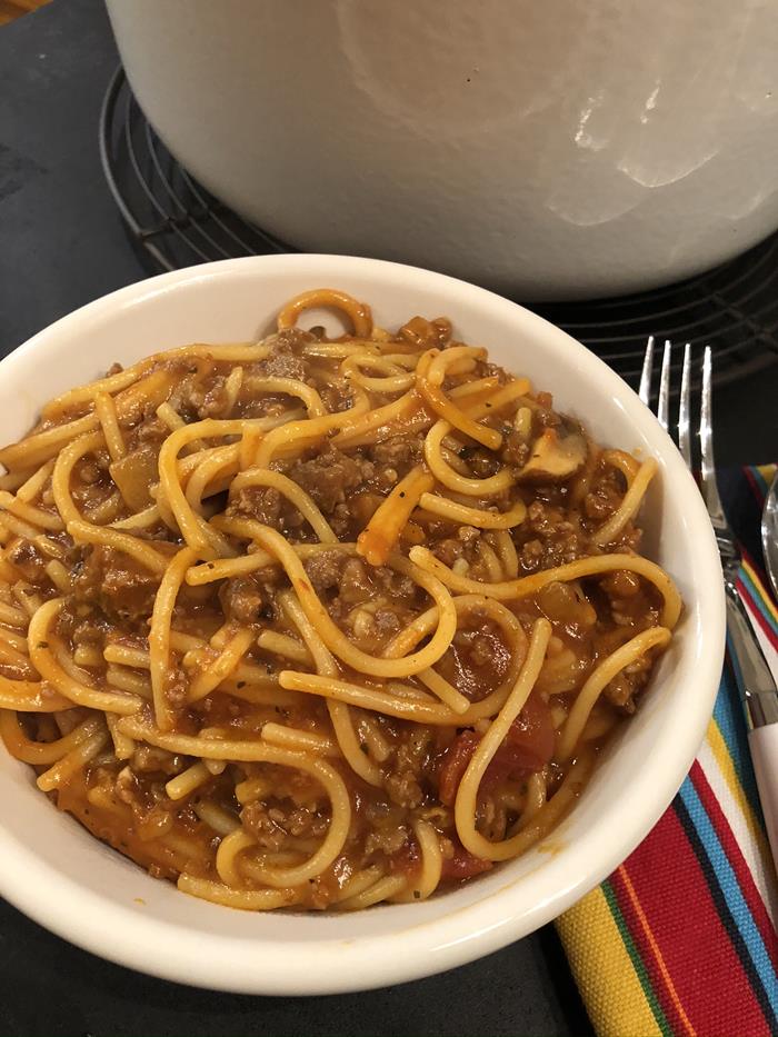 Gluten Free One Pot Spaghetti Recipe