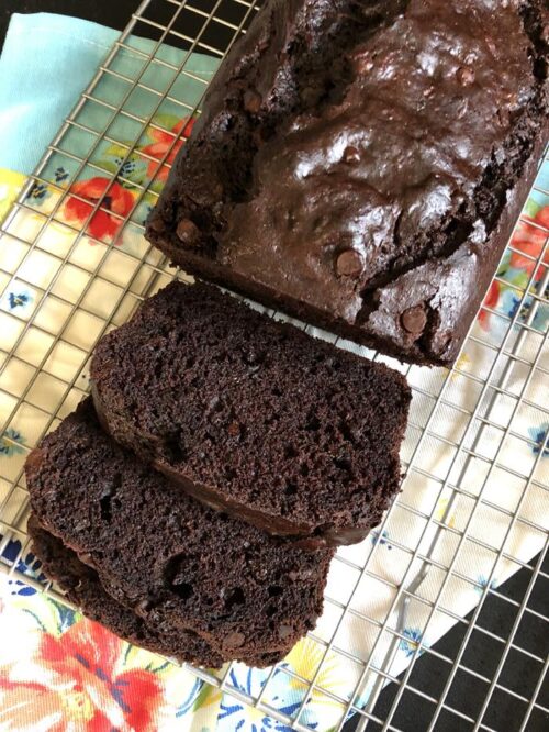 Gluten Free Chocolate Zucchini Bread - Gluten Free Kitchen Adventures