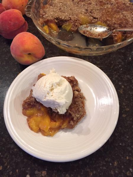 Gluten Free Micorwave Peach Cobbler Recipe
