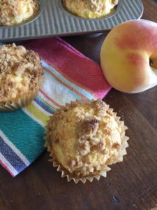 Gluten Free Peach Muffin Recipe
