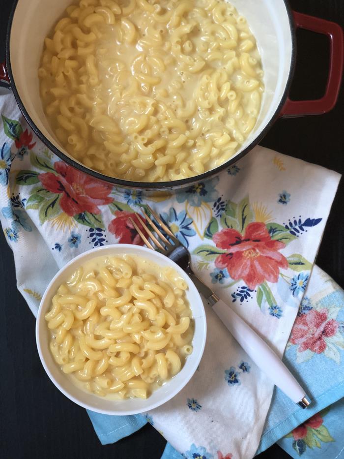 one pan gluten free mac n cheese