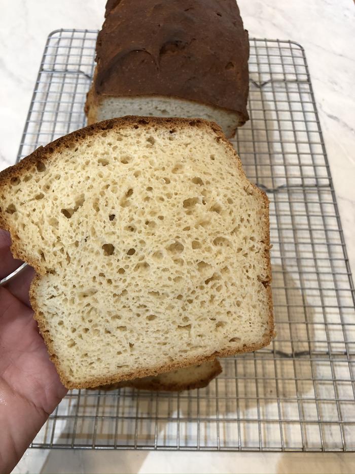 Pamela's bread mix in a bread machine: regular and gluten free setting : r/ glutenfree