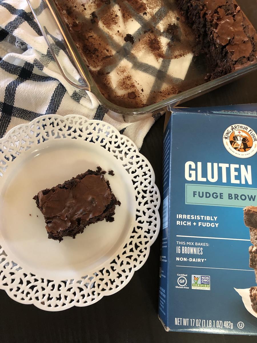 King Arthur Gluten Free Brownie Mix Review - Gluten Free Kitchen Adventures