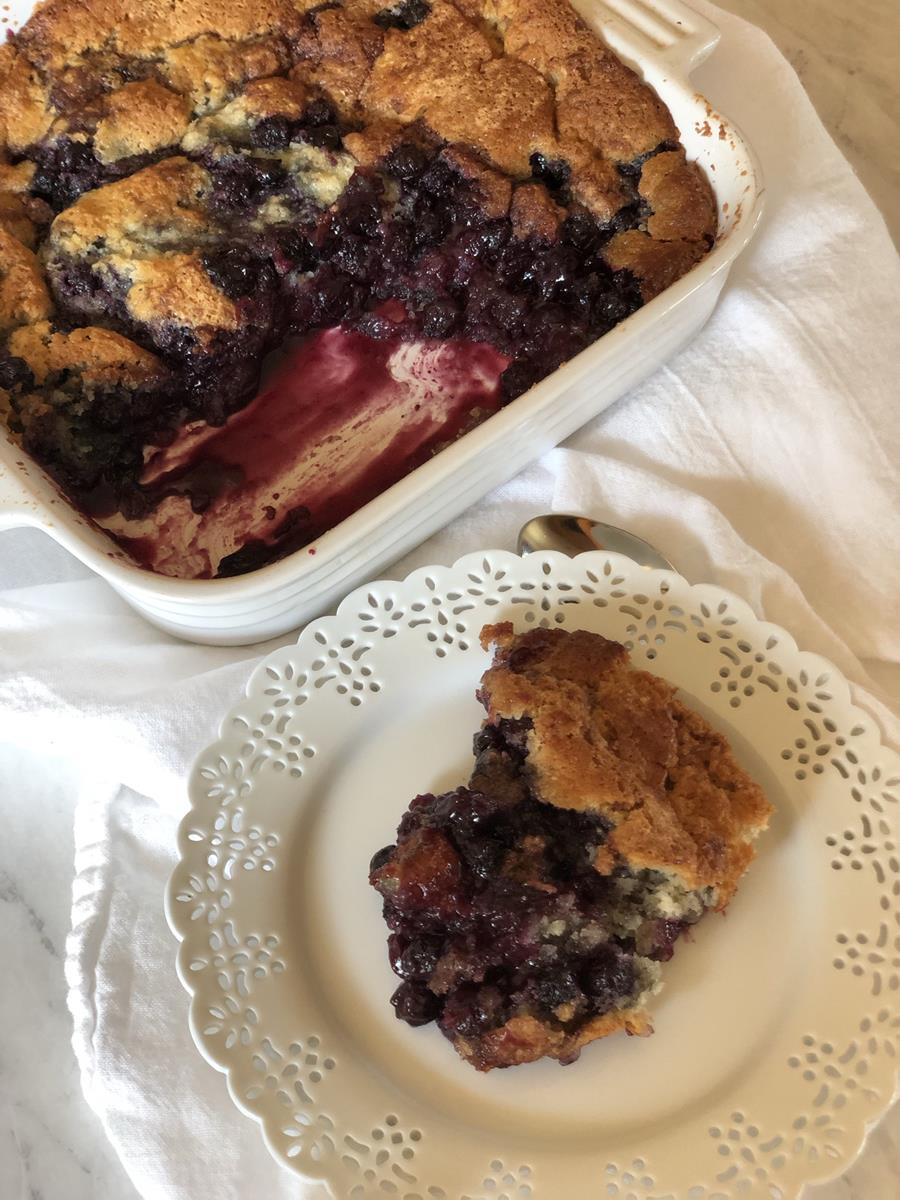 Old Fashioned Gluten-Free Blueberry Cobbler - Gluten Free Kitchen ...