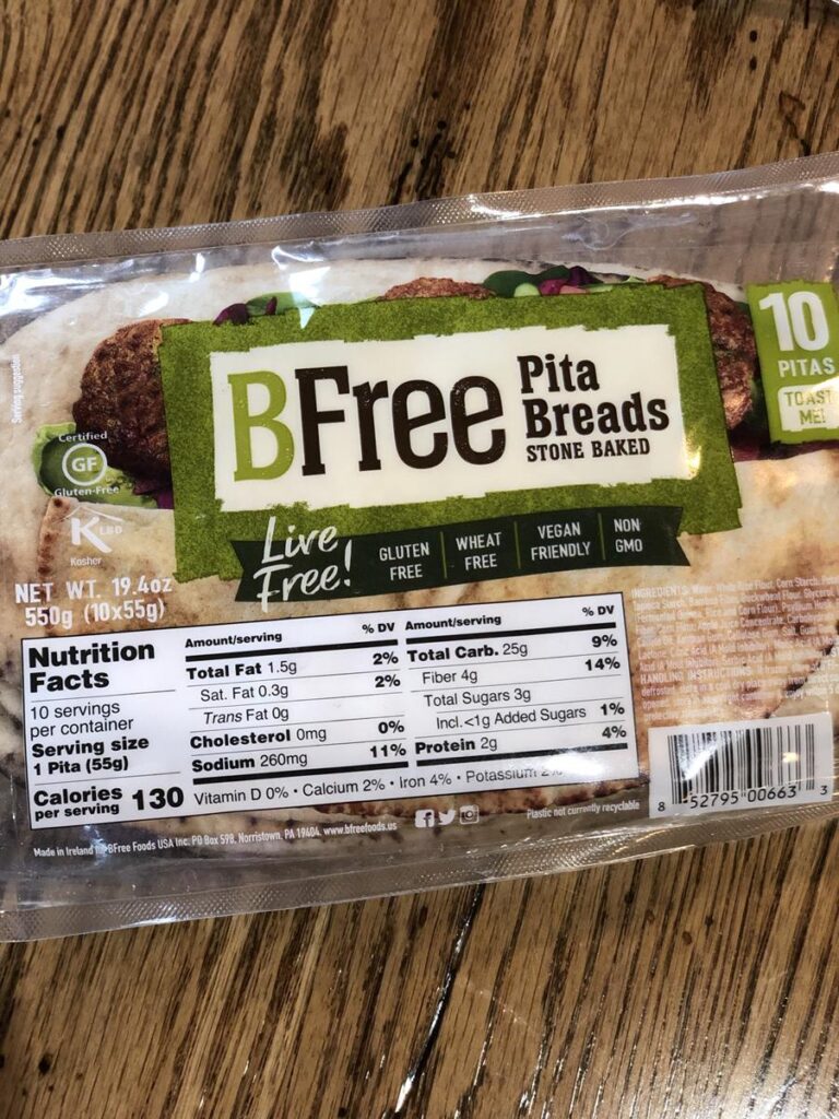 gluten free pita bread