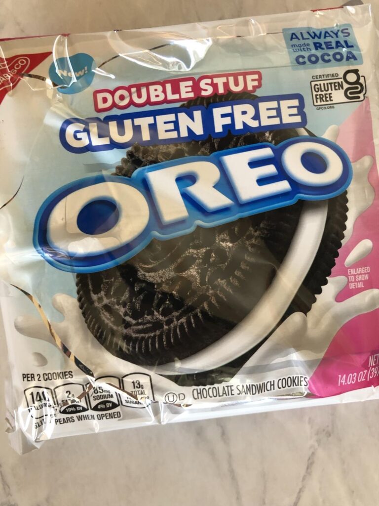 Gluten-Free Oreo Cookies double stuffed