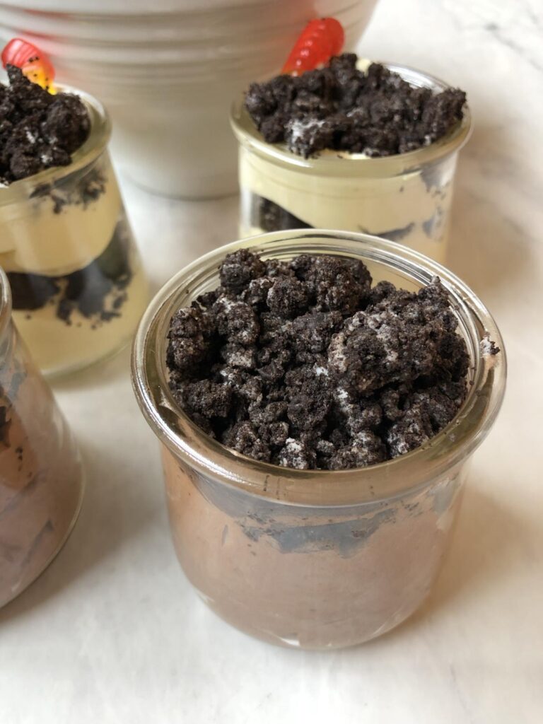 Gluten Free Dirt Cake in Cups