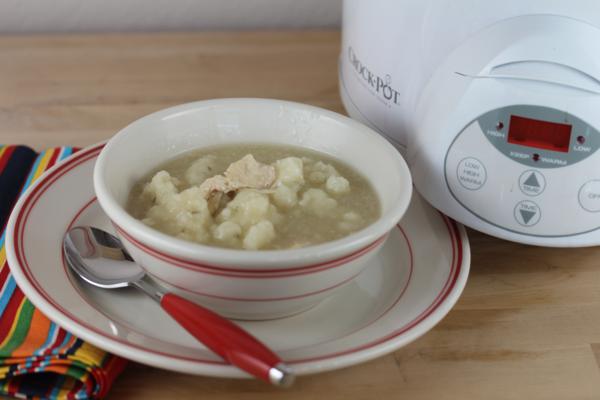 Slow Cooked Chicken and Dumplings