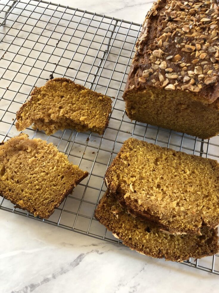 Starbucks Gluten Free Pumpkin Bread