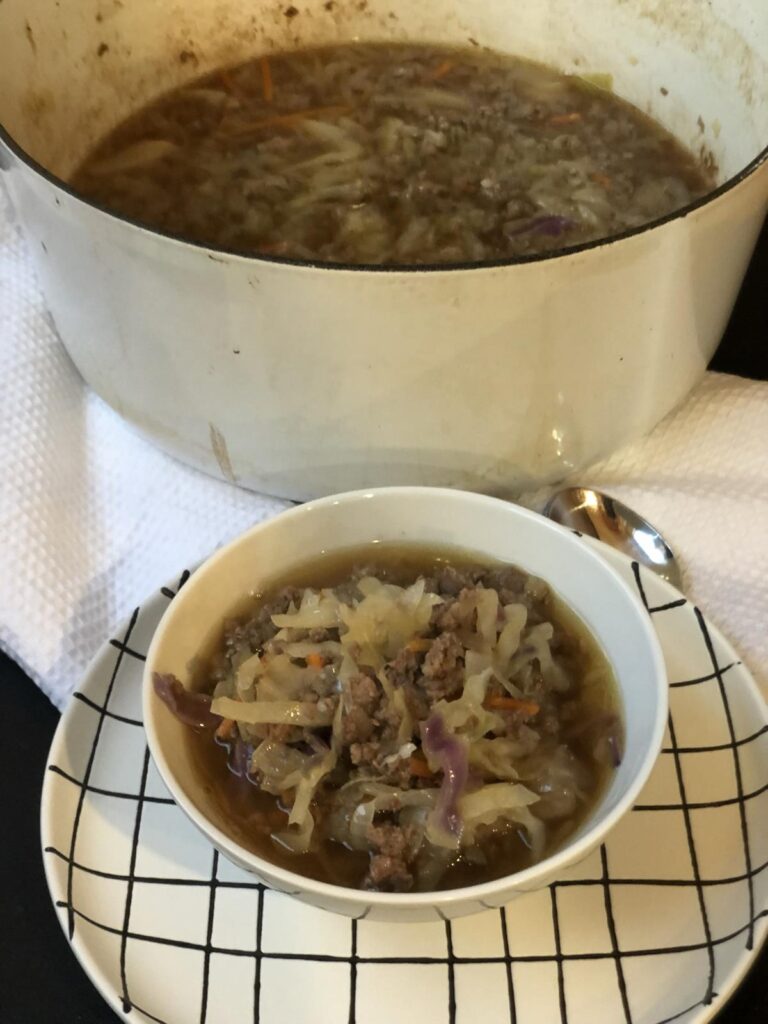 Gluten Free Egg Roll Soup